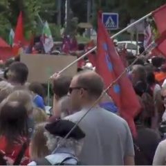 Plus de 800 manifestants à Annecy pour la « Marée populaire » contre la politique « libéro-autoritaire » de Macron