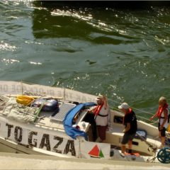 La flottille pour Gaza accueillie chaleureusement à Lyon