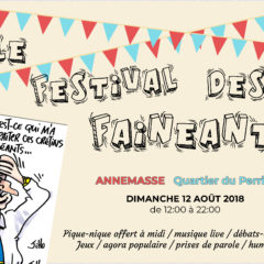 Festival des fainéants, ce dimanche 12 août à Annemasse