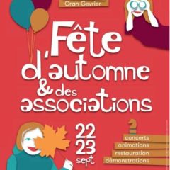 librinfo sera présent à la fête d’automne et des associations à Cran-Gevrier ce samedi 22 septembre.