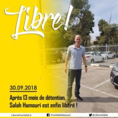 Salah Hamouri libéré aujourd’hui !