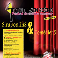 Festival théâtre amateur « MEYTHET Z’EN SCÈNE » du 8 au 10 novembre 2018