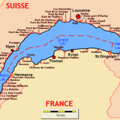 Le Collectif « Non au gaz de schiste Pays de Savoie et de l’Ain » alerte sur une nouvelle autorisation de forage sous le lac Léman.