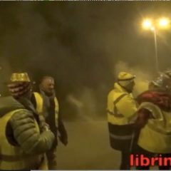 À Pringy, les gilets jaunes ont réveillonné en musique