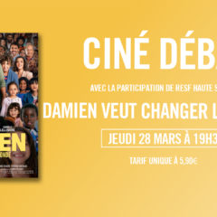Ce jeudi 28 mars, RESF 74 vous invite à la projection-débat de « Damien »