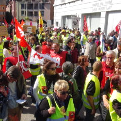 850 manifestants à Annecy pour un premier mai coloré et revigoré.
