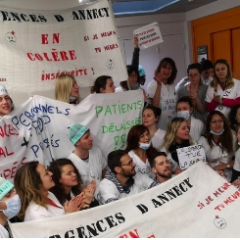 Soutenez le personnel des urgences de l’hôpital d’Annecy en grève