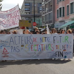 Un millier de marcheurs pour le climat à Annecy