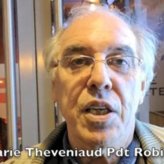 Interview de Pierre-Marie Théveniaud, Président national de Robin des toits, présent à Aix-les-Bains vendredi 18 octobre