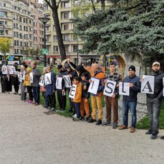 Une centaine de personnes ont manifesté à Annecy contre l&rsquo;islamophobie et contre tous les racismes