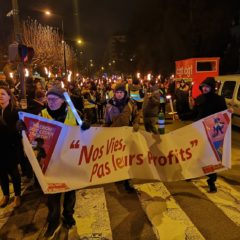 300 torches de joie et de colère dans les rues d’Annecy