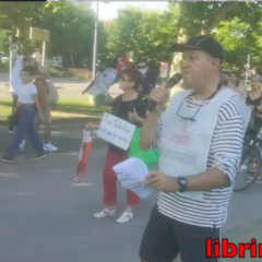 Des citoyens se mobilisent à Annecy pour condamner l&rsquo;annexion du territoire palestinien par le gouvernement israélien