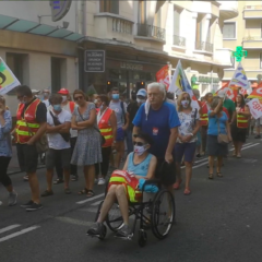 270 manifestants à Annecy à l’appel des syndicats CGT, FSU, Solidaires et ATTAC