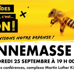 Les verts d&rsquo;Annemasse se mobilisent contre les NÉONICOTINOÏDES