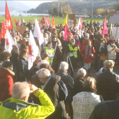 Entre 800 et 900 personnes à Annecy pour demander l’annulation de la loi sécurité globale