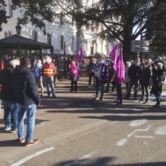 L’Union locale CGT d’Annecy a tenu à marquer symboliquement la journée internationale de lutte contre les violences faites aux femmes