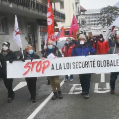 400 manifestants ont défilé à Annecy pour la suppression du projet de loi sécurité globale