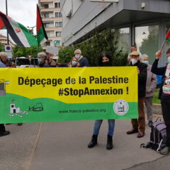 Samedi 15 mai, mobilisation à Annecy pour exiger de la France la protection des Palestiniens de Jérusalem