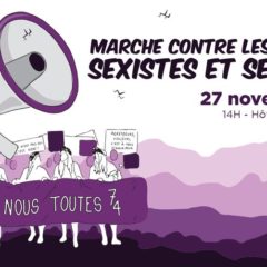 Marche contre les violences sexistes et sexuelles samedi 27 novembre 2021 – 14h – Hôtel de ville d’Annecy