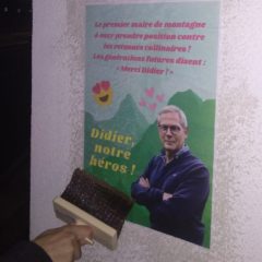 Didier Thévenet, maire de la Clusaz, porte plainte contre les opposants à la retenue collinaire
