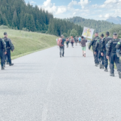 La marche du grondement des cimes