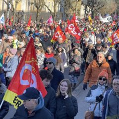 7 février : entre 5000 et 6000 manifestants contre la réforme des retraites à Annecy