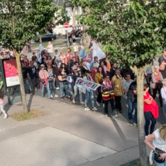500 personnes manifestent contre le fascisme à Annecy