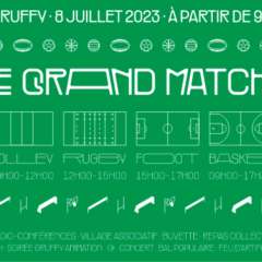 Participer au Grand Match solidaire le 8 juillet à Gruffy !