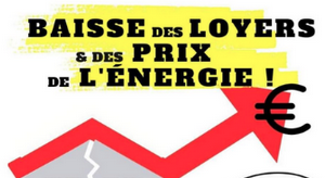 Samedi 30 septembre rassemblement à Chambéry pour la baisse des loyers et des prix de l’énergie