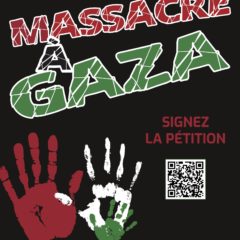 Samedi 28 octobre à Annecy, manifestation en solidarité avec le peuple palestinien