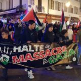 8 novembre : toujours autant de monde à Annecy pour le soutien au peuple palestinien de Gaza