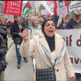 500 manifestants pour la Palestine à Annecy ce 30 mars