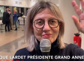 Frédérique Lardet entre en campagne