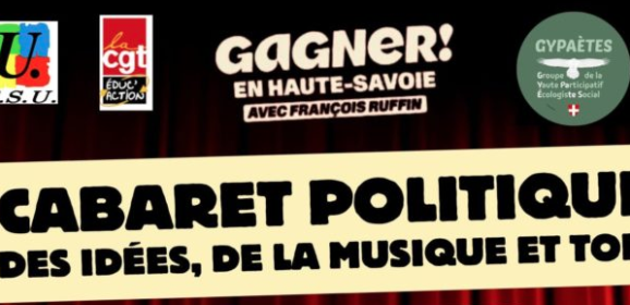 Lundi 10 mars cabaret politique à l’ecrevis