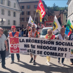 650 manifestants ont défilé à Annecy pour le 1er mai