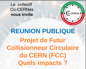 Mardi 20 mai, débat sur le collisionneur du CERN à Saint-Blaise