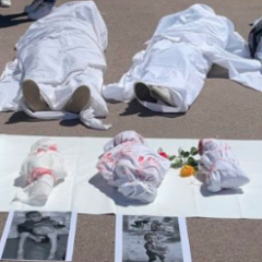 Dans une grande émotion, 350 personnes rassemblées à Annecy pour dénoncer le génocide du peuple palestien