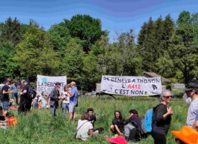 Autoroute du Chablais : l’opposition ne faiblit pas