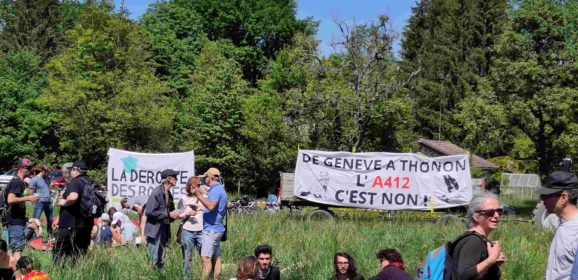 Autoroute du Chablais : l’opposition ne faiblit pas