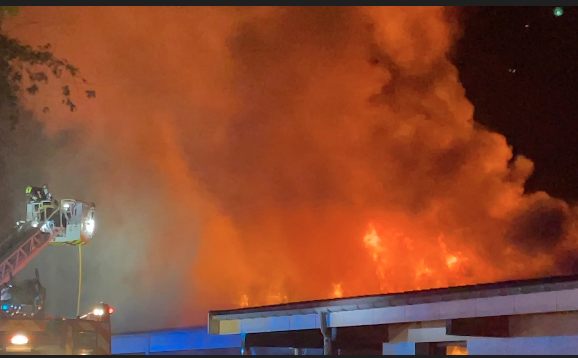 L’école maternelle des Teppes en flamme