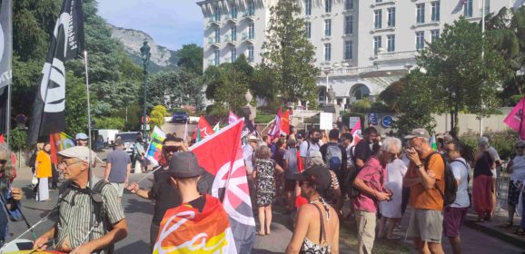 Annecy : manifestation unitaire contre la Nuit du Bien Commun