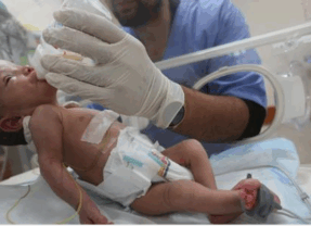 Demandez du lait pour les bébés de Gaza!