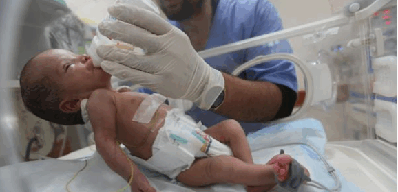 Demandez du lait pour les bébés de Gaza!