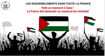 Rassemblement à Annecy pour la Palestine mardi 19 août