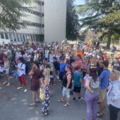 450 manifestants contre les abattages totaux des troupeaux