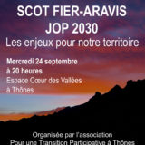 Le 24 septembre 2025 à Thônes, tout savoir sur le SCOT FIER ARAVIS