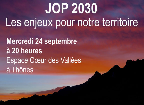 Le 24 septembre 2025 à Thônes, tout savoir sur le SCOT FIER ARAVIS