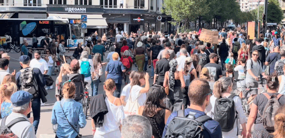 Près de 2000 manifestants ont défilé ce 10 septembre à Annecy