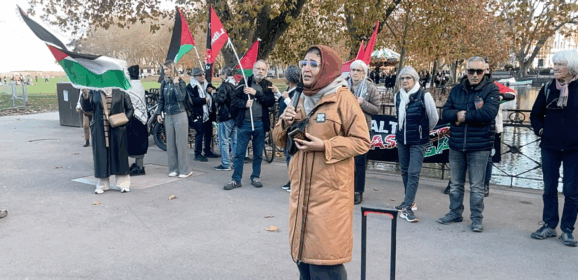 Les manifestants en solidarité avec le peuple palestinien se félicitent de la libération d’Omar Alsoumi