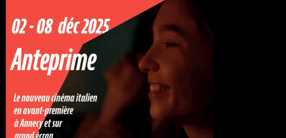 Du 2 au 8 décembre, le cinéma italien s’invite à nouveau à Annecy